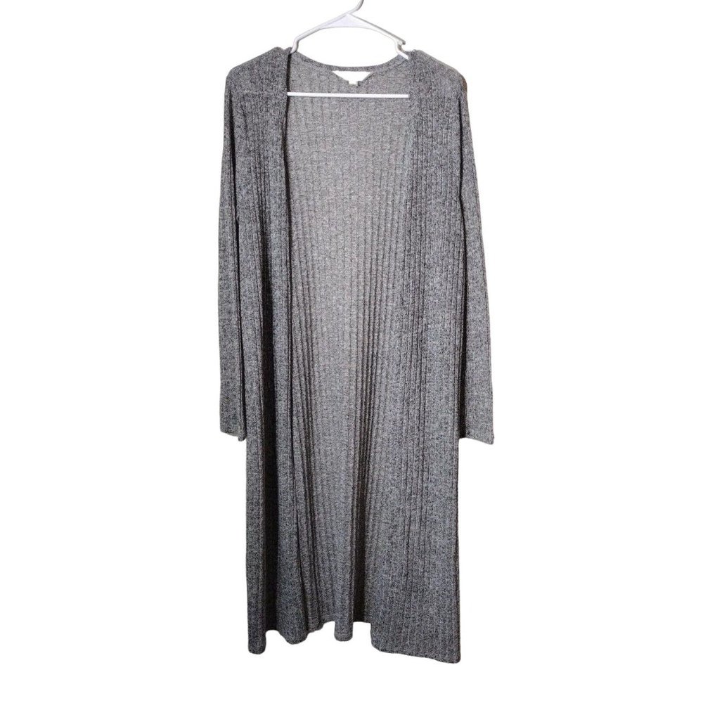 Decree Sweater Womens Large Duster High Slit Long Sleeve Lightweight